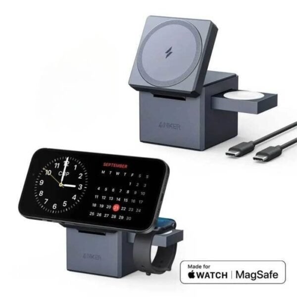 Anker 3-in-1 Cube with MagSafe 15W